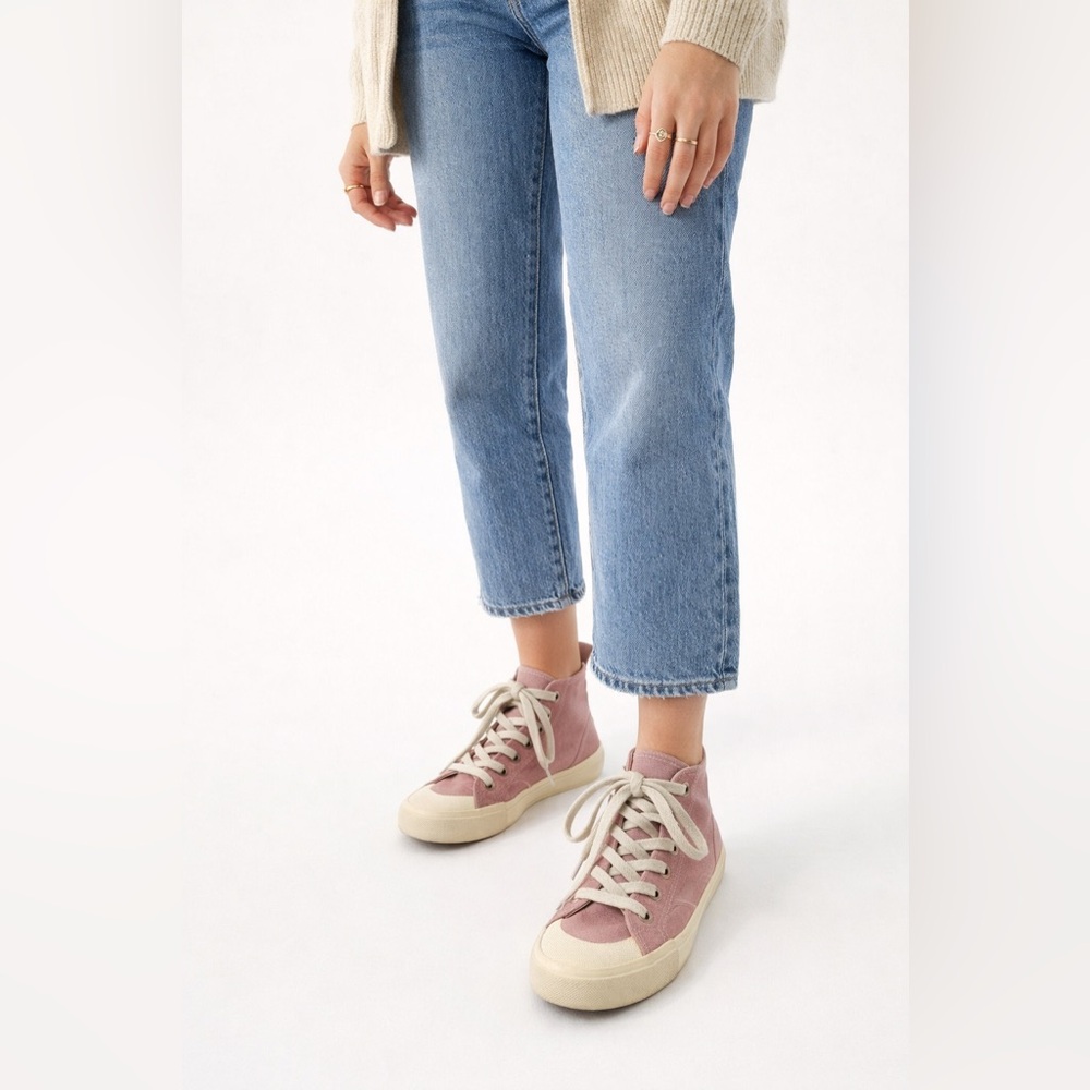 Veja Nova Canvas High Top Sneakers Babe Pierre colorway Retro Streetwear Casual